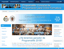 Tablet Screenshot of programa-me.com